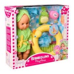 Doll Bath Baby Doll with Bathing Set - 30cm 